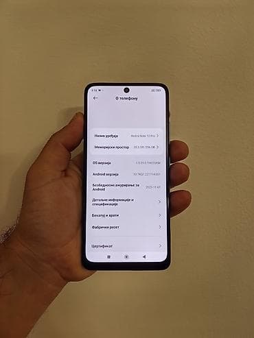 redmi phone shop near me: Xiaomi Redmi Note 12 pro dual sim sim free, sa 8/256 gb memorije — 5