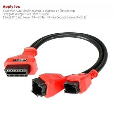 univerzalna dijagnostika: OBD2 kabel za FIAT / ALFA 12+8 Bypass adapter Chrysler OBD2 kabel za — 3