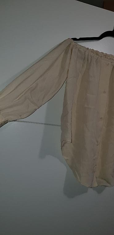 springfield bluza: Košulja gola ramena na dugmice,spuštena ramena sa elastičnom gumom oko — 4