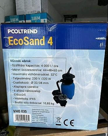 becej bazeni: POOLTREND EcoSand 4 – peskoviti filter sa pumpom za bazene - — 1