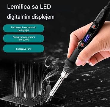 Alati i mašine: Карактеристике: 1. Брзо загревање за 10 с: Константна температура и — 2