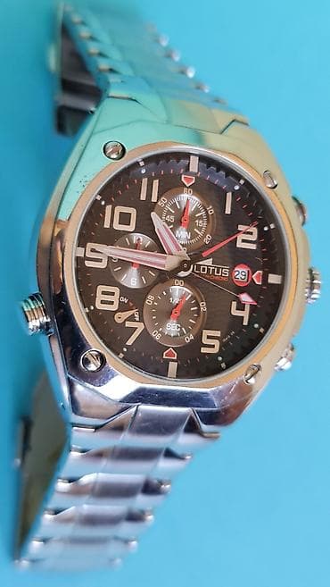 Muški ručni sat LOTUS Arm Chrono – hronograf, nerđajući čelik - na lalafo.rs Muški ručni sat LOTUS Arm Chrono – hronograf, nerđajući čelik -
