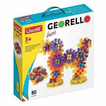 haljine italijanske: Konstruktor set zupčanici 80 pcs – Quercetti Georello Basic — 1