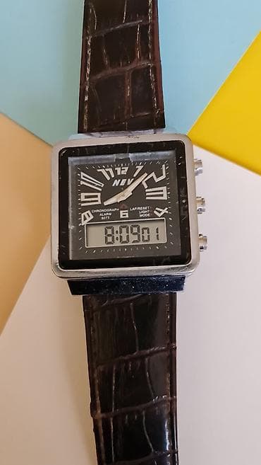 cameleon svrljig haljine: NEV hibridni ručni sat – analogno/digitalni - Kućište kvadratnog — 4