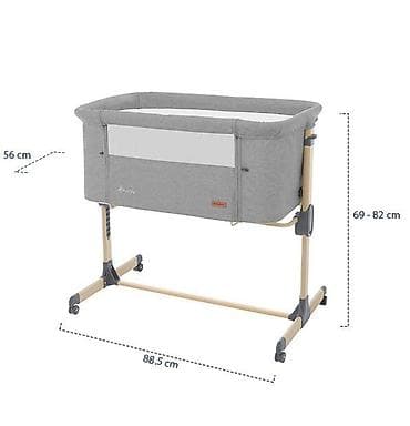stolice sa rukohvatima: KIKKA BOO Kolevka AMARIS wood dekor light grey – KKB2 Opis: - Pomoćni — 10
