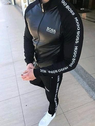 Komplet, 3XL, Hugo Boss, bоја - Crna, Pamuk