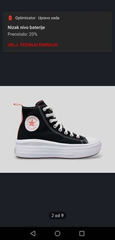 ugg nove cizme: Converse, 38 — 7