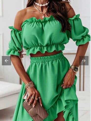 karirani kompleti zenski: Komplet: 2600 dinara — 1