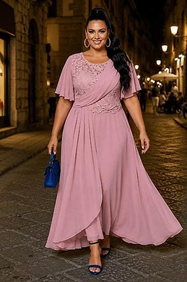 Prelepa haljina za punije
2XL 3XL 4XL 
Cena : 4100 dinara 👜📌📌