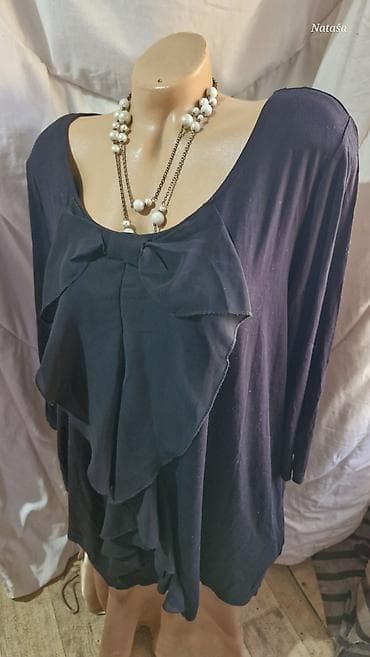 Trenerke: 3XL Laura Torelli 700din Duža elegantna pamučna sa elastinom vrhunska — 3