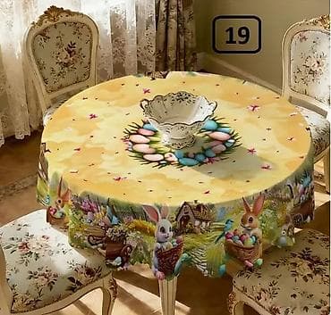 bonatti bade mantil muski: Uskršnji okrugli stolnjak – modeli 19 i 21 - Dizajn: prolećni motivi — 3