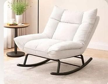 forma ideale hoklice: Fotelja za ljuljanje – široka, duboka i ekstra udobna - Tip: moderna — 1