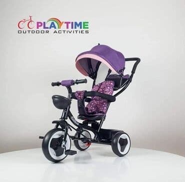 NOVI ROTIRAJUĆI MODEL M O N I Dečiji tricikl-guralica 431-Moni