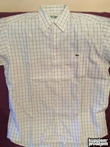 Workwear: Original Lacoste kosulja L KAO NOVA 100% cotton Ramena 49cm duzina — 2