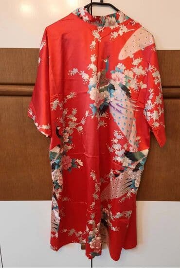 Women's Clothing: XL, New, Silk, color - Red — 2