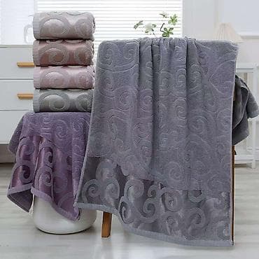 Ogledala: Luksuzni bade peškiri –i za umivanj dekorativni žakard i vez - — 5