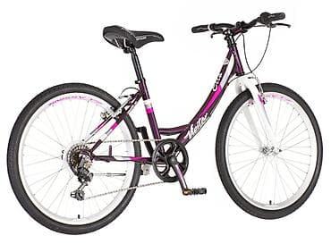 slagtera na srpskom: Bicikl junior 24 Visitor Fox 24" 14" V-brake, 6 brzina, XS (132–155 — 3