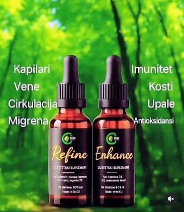 Lične stvari: **Enhance + Refine – tečni dodaci ishrani u kapima** Kombinacija dva — 6