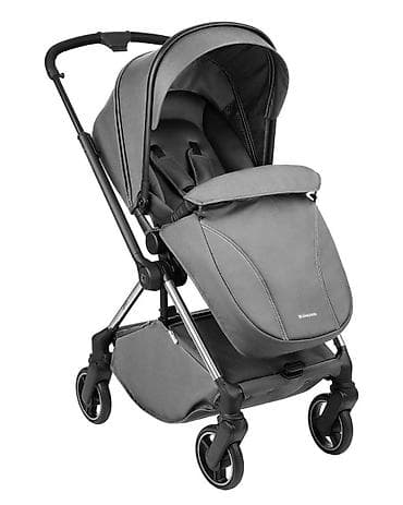 Kolica za bebe: KIKKA BOO Kolica LANAH grey set 2u1 sa tvrdom korpom (SKU: KKB2) — 2