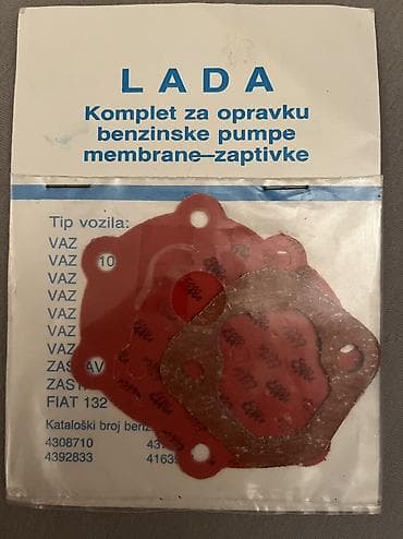 LADA – komplet za opravku benzinske pumpe (membrane i zaptivke)