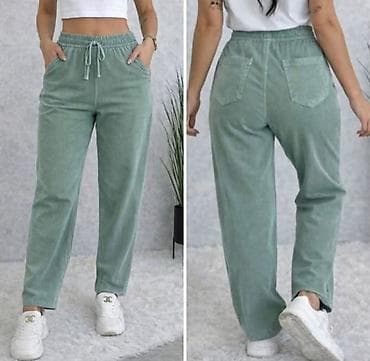 Ženske ležerne pantalone ravnog kroja, idealne za svakodnevno nošenje