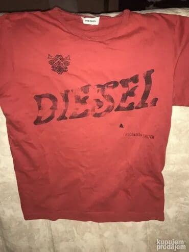 frida majica: Original DIESEL majica M 100% cotton Ramena 45cm, duzina 70cm TOP — 4