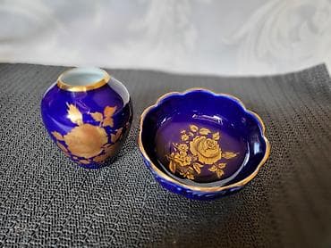 ceski porcelan servis za rucavanje cena: Vaza i cinija novi,KPM porcelan 1950g+ Bavaria. Set porcelan,pravi — 2