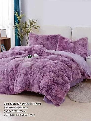 novi pazar stvari: Luksuzni set posteljine od veštačkog krzna – ultra mekano i toplo - — 7