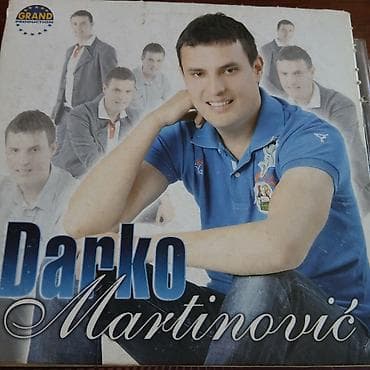 CD album – Darko Martinović - Izdavač: Grand Production (logotip na