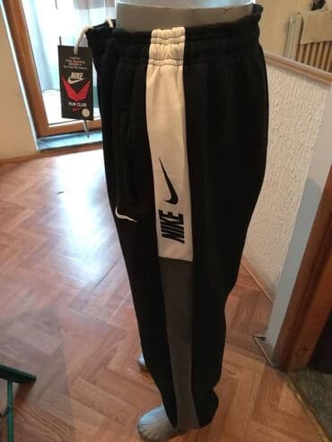 jakne za zimu: Donji deo trenerke, 5XL (EU 62), Nike, bоја - Crna, Pamuk — 3
