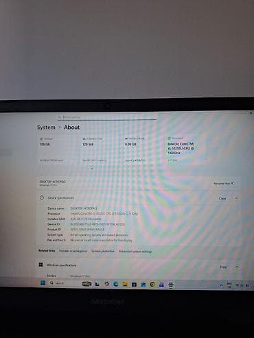 polovne baterije za laptop: Medion MF50CM - laptop i5 10gen - konfiguracije prikazane na slici - — 7