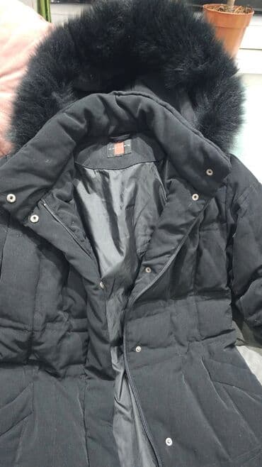 Aksesoari: Ženska zimska jakna/parkа, crna, dužine do kolena. - Topla, prošivena — 2