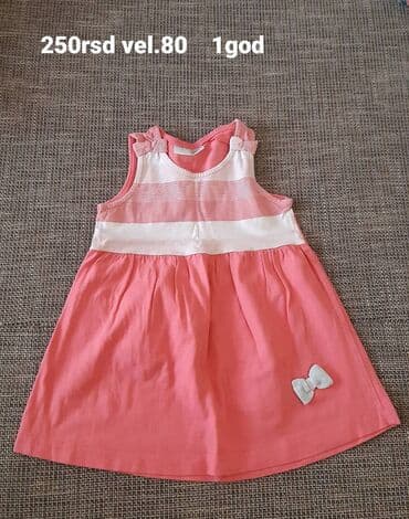 haljinice za devojcice h m: Midi, Sleeveless, 80 — 1
