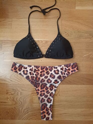 kupaci sinsay: L, Poliester, Leopard, krokodil, zebra, bоја - Crna — 7