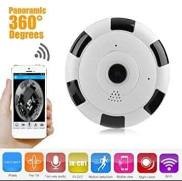 SAMO 3499din V380 IP Kamera Bežična Wifi, panoramska, 2.0 Megapiksela