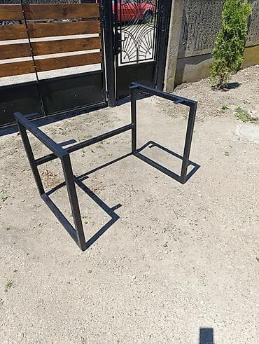 Table legs: Metalni ram/nosači za sto – industrijski stil - Konstrukcija od — 1