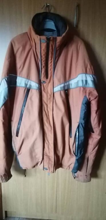 calvin klein zenske jakne: Ski jacket, L (EU 52), color - Orange — 12