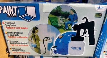 kompresor 220v12v: Pištolj za farbanje Paint Zoom kreči i farba zidove, plafone, cigle… — 2