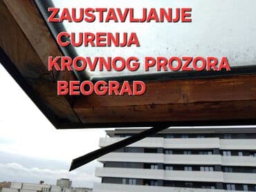 Gazišta za stepenice: Dihtovanje i popravka Krovnih prozora Curenje Sanacija drvenih — 5