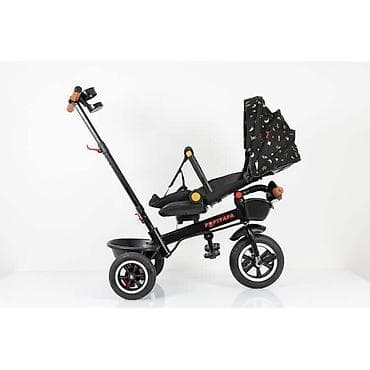 btwin bicikli 14: Tricikl WB-T18 sa rotirajućim sedištem, oborivim naslonom i svetlom — 4