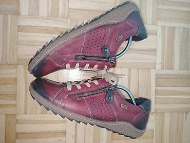 creeks patike: Kožne patike/crvene casual cipele UG 27,5cm - Materijal: prirodna — 3