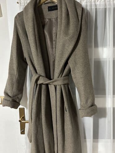 pončo za zimu: Zara, L (EU 40), Single-colored, With lining — 1