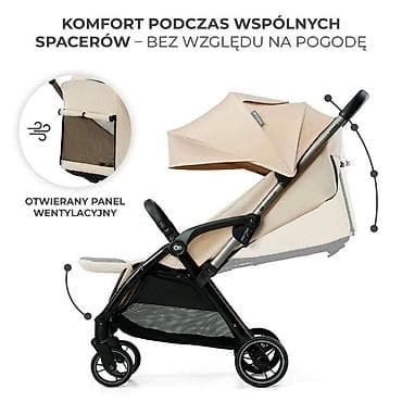 Kolica za bebe: KINDERKRAFT KOLICA APINO DUNE BEIGE – KSAPIN00BEG Lagana kompaktna — 2
