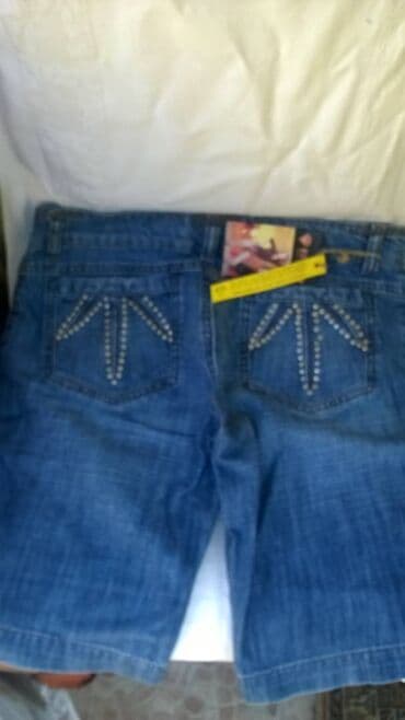 pantalone stradivarius: Zenski teksas sorts Bigrope jeans br.27,Broj po Jusu 34,sirina u — 2