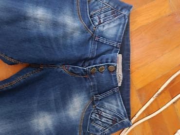 pvc pantalone: Farmerke m — 2
