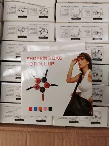 Preklopiva torba za kupovinu u futroli sa karabinjerom – “Shopping Bag