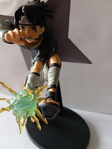 satovi srbija: Anime figura – Naruto serijal, lik u borbenoj pozi na stalku - — 1