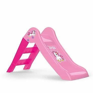 Dečiji tobogan – Unicorn tema, roze - Materijal: izdržljiva plastika na lalafo.rs Dečiji tobogan – Unicorn tema, roze - Materijal: izdržljiva plastika