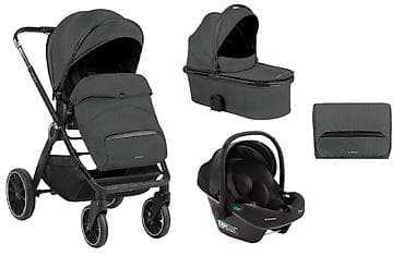 nastavak za kolica: KIKKA BOO Kolica TIFFANY 3u1 – dark grey, model KKB20151SET-180 — 1