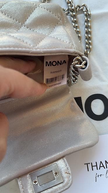 mona kozne suknje cena: Mona kozna tasnica. Upotrebljena par puta. Dolazi uz originalnu — 7